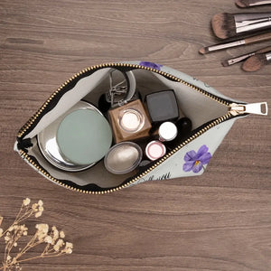 Trousse de maquillage personnalisée pour meilleure amie, côte à côte, aux côtés de la mariée - Cadeau de mariage, cadeau de demoiselle d'honneur pour meilleures amies, meilleures amies, sœurs