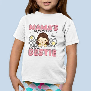 La chère petite amie de maman - T-shirt enfant personnalisé - Cadeau pour enfant