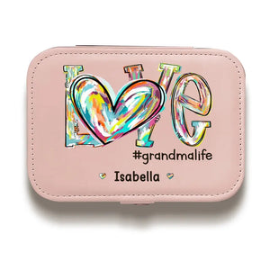 Les grands-mères sont des mamans avec beaucoup de glaçage - Coffret à bijoux personnalisé pour la famille - Cadeau pour maman, grand-mère