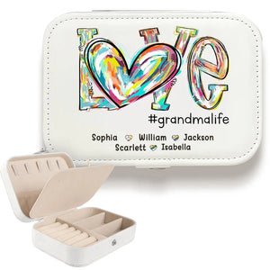 Les grands-mères sont des mamans avec beaucoup de glaçage - Coffret à bijoux personnalisé pour la famille - Cadeau pour maman, grand-mère