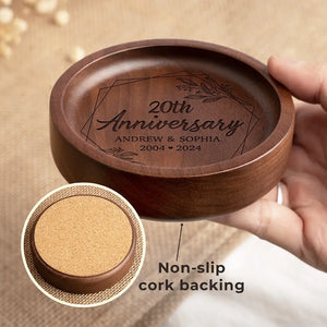 Toi et moi, on a ça ! Plat à bijoux en bois personnalisé pour couple ! Cadeau pour mari et femme, anniversaire