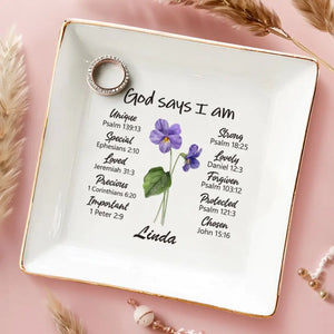 Le destin choisit nos proches, nous choisissons nos amis - Plat à bijoux personnalisé Bestie - Cadeau pour meilleures amies, meilleures amies, sœurs