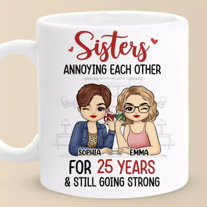 Dans mon ami, je trouve un second moi - Mug personnalisé Bestie - Cadeau pour meilleures amies, meilleures amies, sœurs