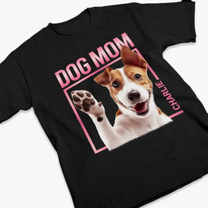 Photo personnalisée « La route vers mon cœur est remplie d'empreintes de pattes » - T-shirt, sweat à capuche et sweat-shirt unisexe personnalisé pour chien et chat - Cadeau pour propriétaires et amoureux des animaux