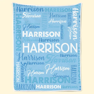 Je suis aimé - Couverture personnalisée pour bébé - Cadeau pour bébé, enfant et nouveau-né