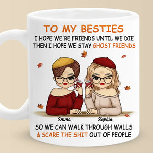 Tu es la prunelle de mes yeux - Mug personnalisé Besties - Cadeau d'automne pour meilleures amies, BFF, sœurs
