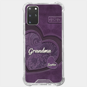 Coque de téléphone transparente imprimée effet gonflé 3D personnalisée - Cadeaux d'anniversaire personnalisés pour maman, grand-mère - Tu es la mère que tout le monde rêve d'avoir