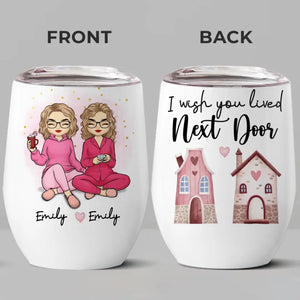 Certaines amitiés sont intemporelles - Verre à vin personnalisé Bestie - Cadeau de Noël pour meilleures amies, meilleures amies, sœurs