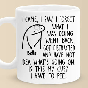 Oublier des choses, c'est mon cardio - Mug personnalisé pour ami - Cadeau de Noël, cadeau d'anniversaire pour meilleurs amis, membres de la famille, collègues, vous-même