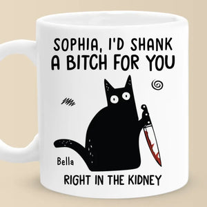 Savourez un café, riez et soutenez-vous les uns les autres ! Mug personnalisé pour amis ! Cadeau de Noël pour amis, sœurs, membres de la famille et collègues.