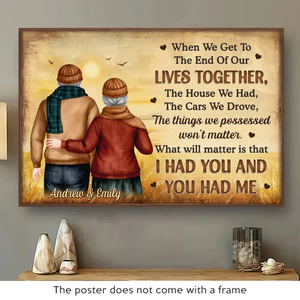 Tu es ma reine pour toujours - Affiche horizontale personnalisée pour couple - Cadeau pour mari et femme, anniversaire