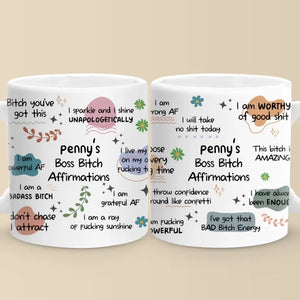 Je brille sans complexe - Tasse personnalisée pour collègue - Cadeau pour collègues, amis de travail, collègues