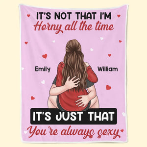 Ma Reine, tu es toujours sexy - Couverture personnalisée pour couple et famille - Cadeau pour mari et femme, anniversaire