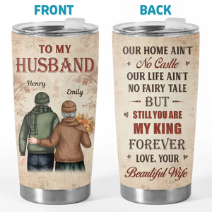 L'amour est tout ce dont nous avons besoin - Verre personnalisé pour couple - Cadeau pour mari et femme, anniversaire