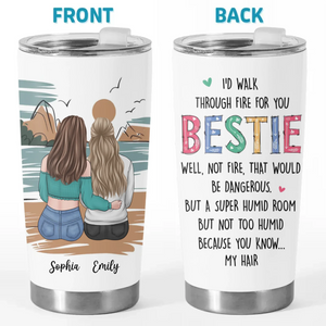 Un cadeau attentionné pour vos meilleures amies - Gobelet personnalisé Bestie - Cadeau pour meilleures amies, meilleures amies, sœurs