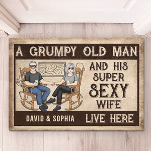 Nos mains racontent une histoire d'amour éternel - Tapis décoratif personnalisé pour couple - Cadeau de pendaison de crémaillère pour mari et femme, anniversaire