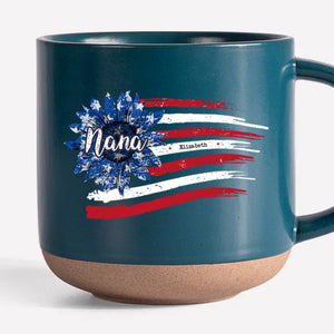 Parce qu'être maman et grand-mère mérite une attention particulière - Mug en poterie personnalisé imprimé pour la famille - Cadeau pour maman et grand-mère