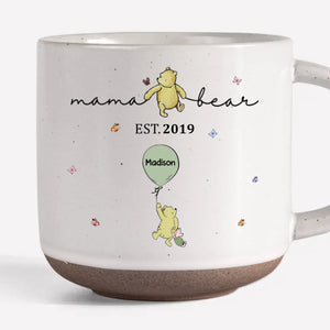 Un cadeau attentionné pour celui qui aime dans tous les rôles - Tasse en poterie imprimée personnalisée pour la famille - Cadeau pour maman, grand-mère
