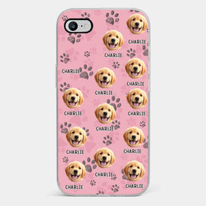Coque de téléphone transparente personnalisée avec photo et amour, c'est tout ce dont nous avons besoin pour chien et chat - Cadeau pour les propriétaires et les amoureux des animaux