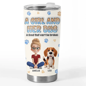 Câlins moelleux et queues qui remuent - Gobelet personnalisé avec effet gonflable 3D pour chien - Cadeau pour propriétaires et amoureux des animaux