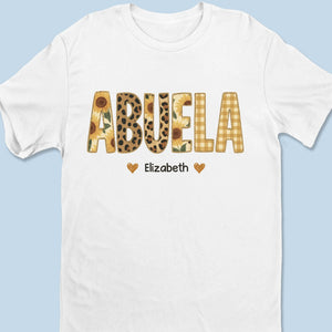 Un cœur, plusieurs branches - T-shirt unisexe personnalisé pour la famille, t-shirt premium, sweat à capuche - Fête des Mères, cadeau pour maman, grand-mère