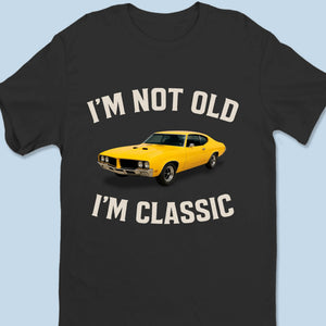 T-shirt unisexe personnalisé avec photo, ambiance classique, pour la famille, haut de gamme, sweat à capuche, fête des pères, cadeau pour papa ou grand-père