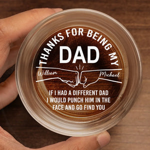 Meilleur papa, pas besoin de débats ! Verre à whisky personnalisé pour la famille ! Fête des pères, cadeau pour papa