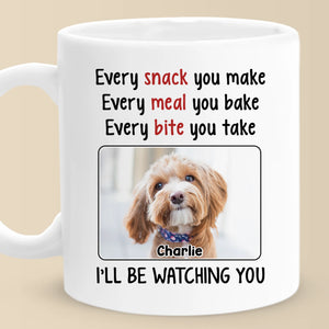 Mug photo personnalisé « Love In Every Paw » pour chien et chat – Cadeau pour la fête des pères, pour les propriétaires d'animaux et les amoureux des animaux
