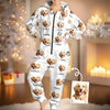 Custom Photo Adult Onesie - Personalized Christmas Birthday Gifts For Dog Cat Lovers, Dog Dad And Mom, Cat Owners - My Dog, My Happy Place