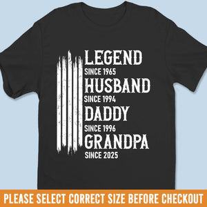 Custom Unisex T-shirt, Premium T-shirt, Hoodie - Personalized Birthday Gifts For Dad, Grandpa, Husband - Family’s Greatest Hero