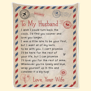 Custom Blanket - Personalized Anniversary Wedding Gifts For Husband And Wife, Him And Her - Together Feels Honest And True