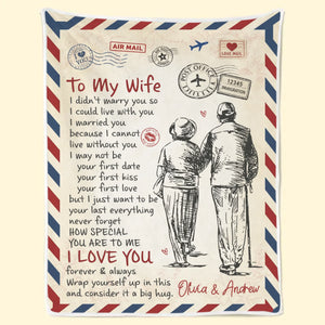 Custom Blanket - Personalized Anniversary Wedding Gifts For Husband And Wife, Him And Her - Always Better Together
