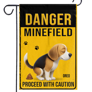 Custom Flag - Personalized Birthday Gifts For Dog Lovers, Dog Dad And Mom - Paws On Guard