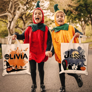 Je suis prêt pour Halloween - Sac fourre-tout personnalisé - Cadeau pour vous-même, cadeau d'Halloween