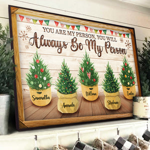 Not Sisters By Blood But Sisters By Heart - Personalized Horizontal Poster.