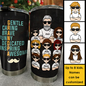 Grand-père signifie douceur et bien plus encore - Gobelet personnalisé - Cadeau pour papa, cadeau pour grand-père