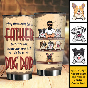 C'est spécial d'être papa d'un chien - Gobelet personnalisé - Cadeau pour papa