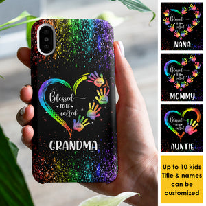 Blessed To Be Called Grandma - Gift For Mom, Grandma - Personalized Phone Case