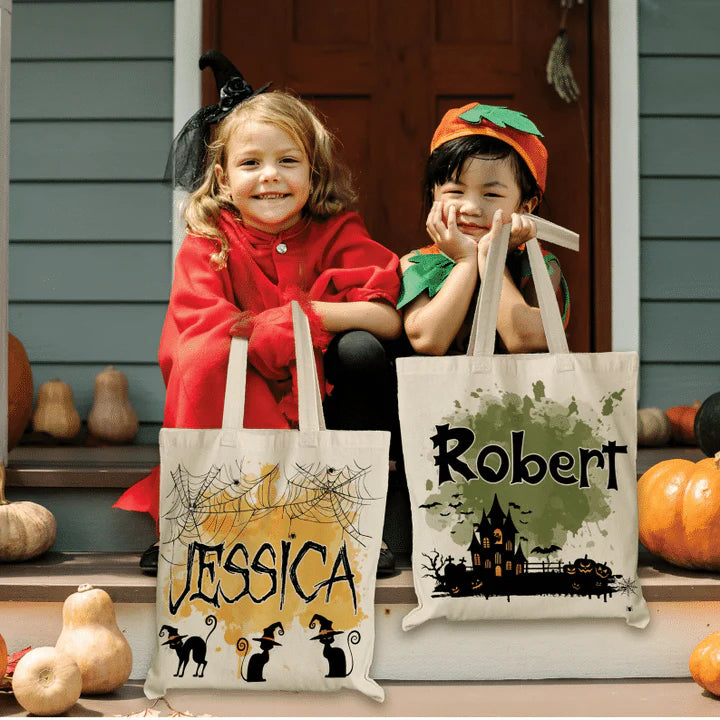 Prêt pour Halloween - Sac fourre-tout personnalisé - Cadeau pour vous-même, cadeau d'Halloween