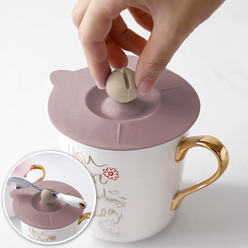 Couvercle de tasse en silicone