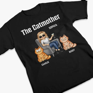 Meilleure maman du monde - T-shirt, sweat à capuche et sweat-shirt unisexe personnalisé pour chien et chat - Cadeau pour propriétaires et amoureux des animaux
