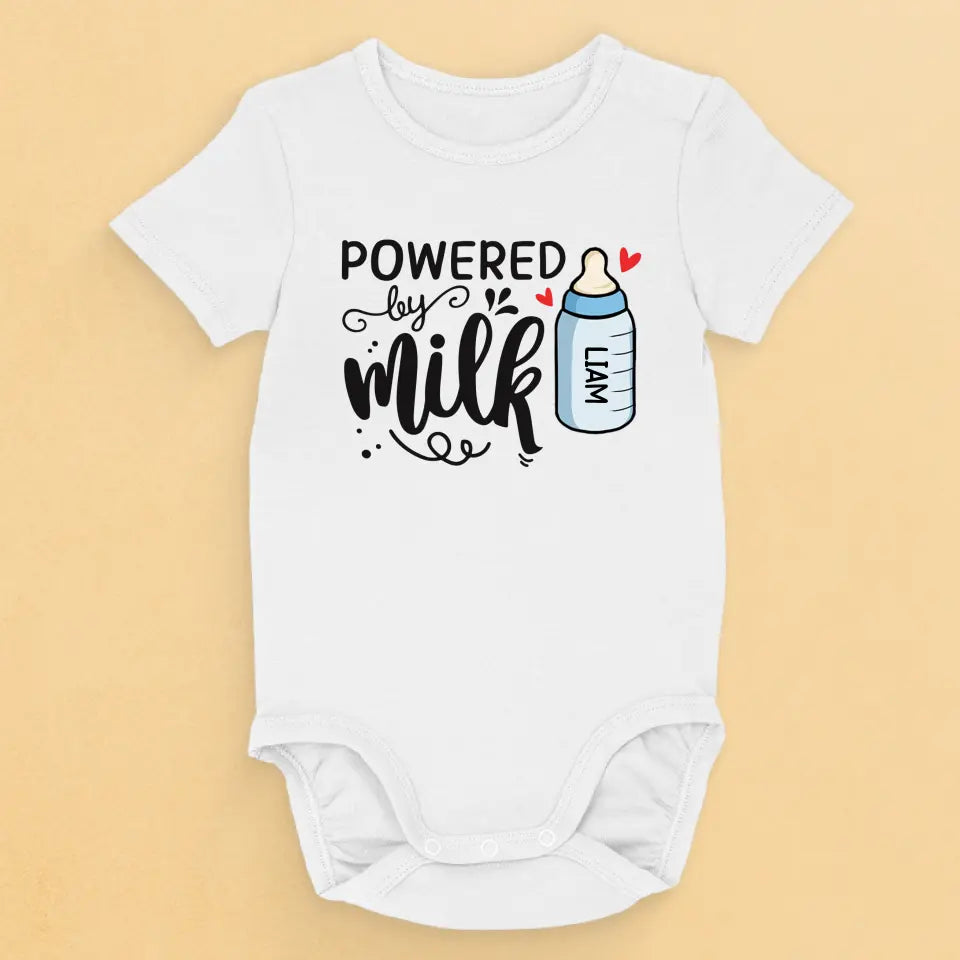 Mais d'abord le lait - Body bébé personnalisé pour toute la famille - Cadeau de fête des mères, de baby shower, pour la première maman