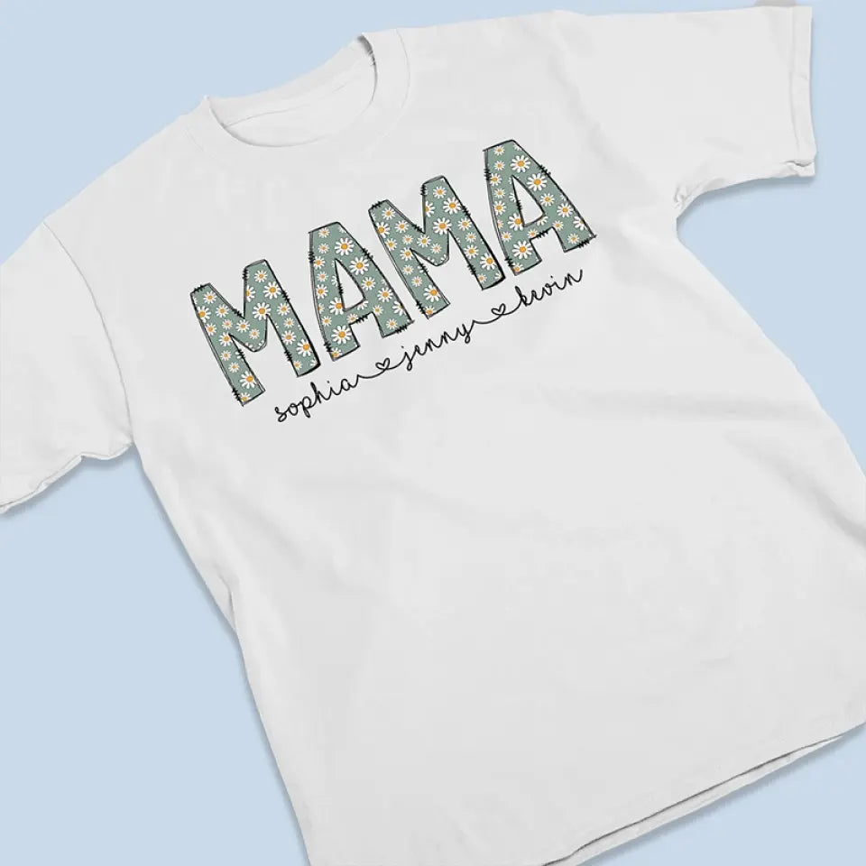 La maternité est proche de la divinité - T-shirt, sweat à capuche et sweat-shirt unisexe personnalisé pour la famille - Cadeau pour maman et grand-mère