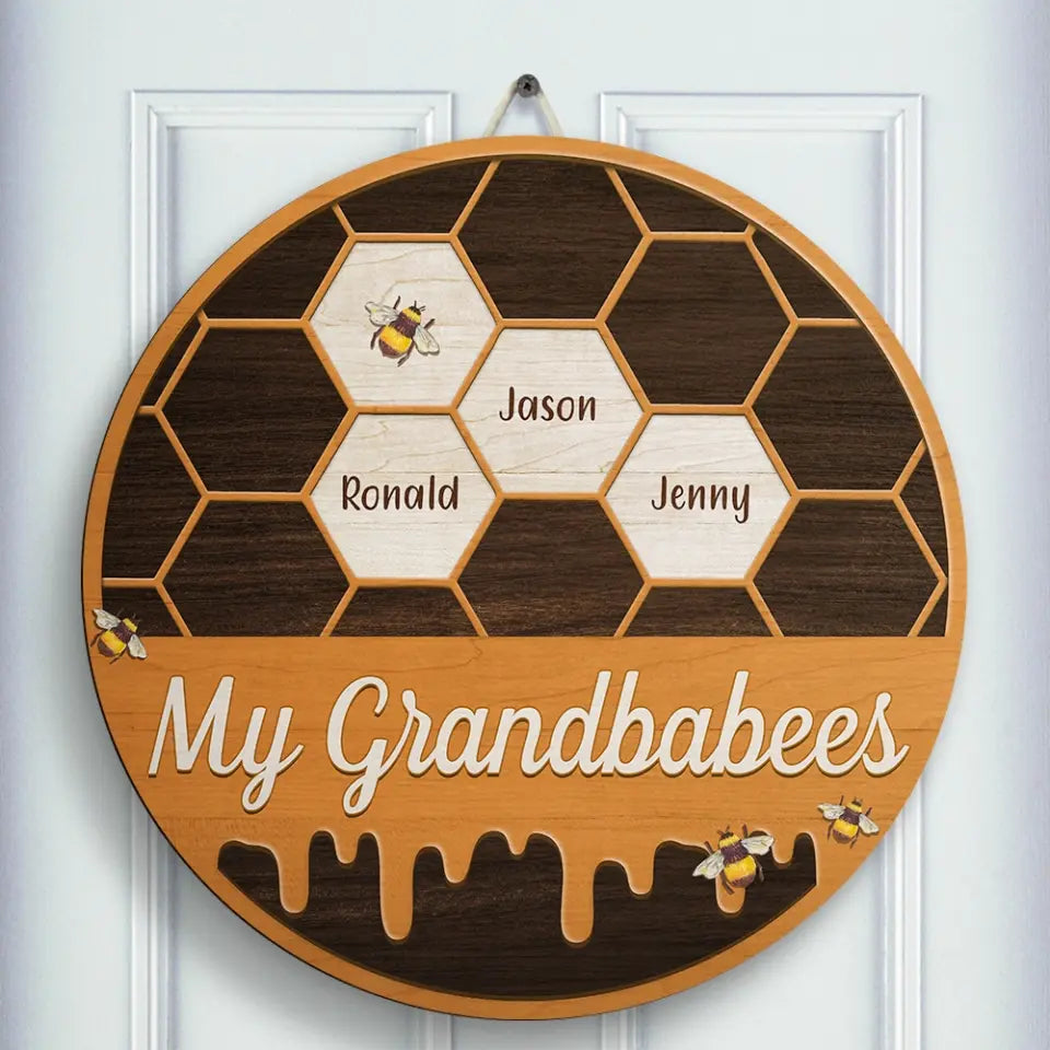 Il n'y a pas de meilleur endroit que la maison, sauf chez grand-mère - Panneau en bois personnalisé pour la décoration intérieure de la famille - Cadeau de pendaison de crémaillère pour maman et grand-mère