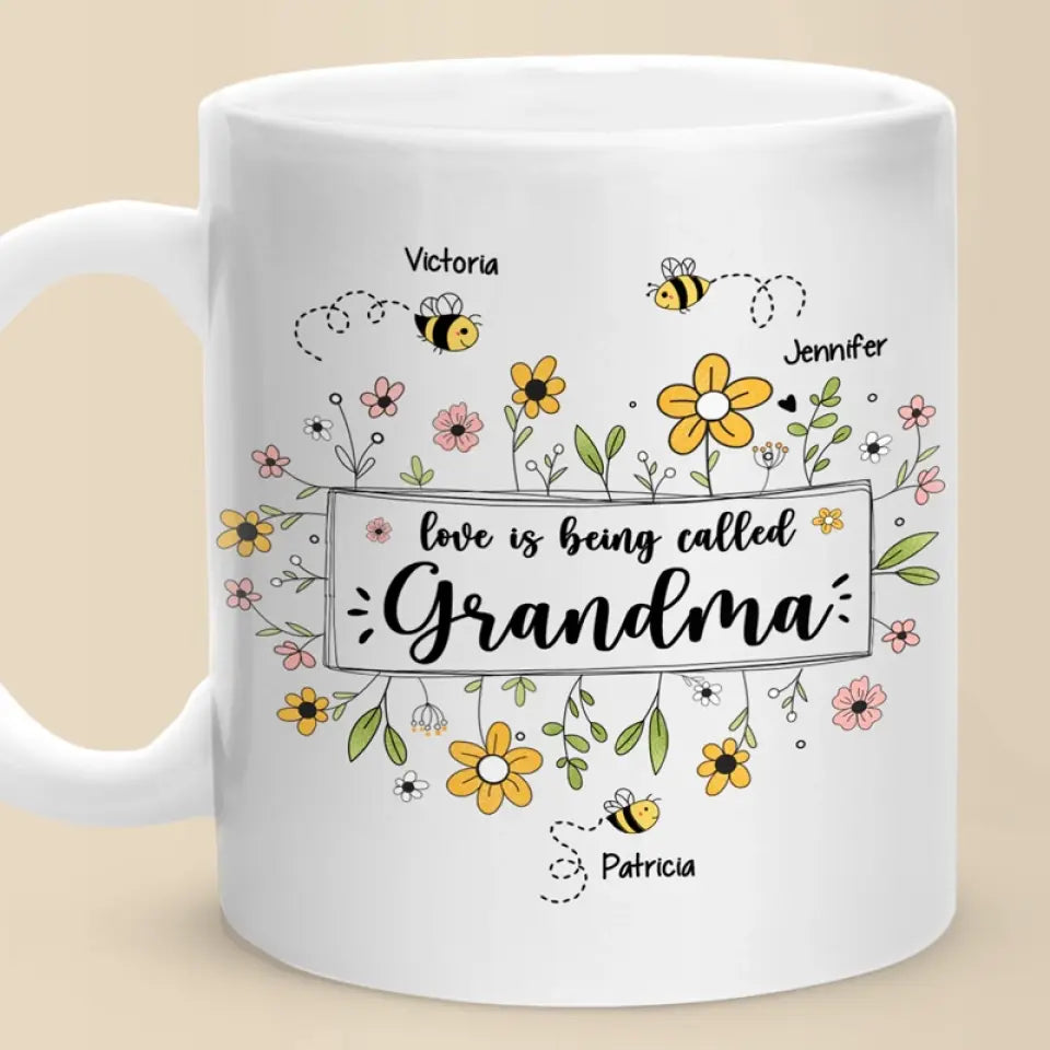 Tout le monde a besoin d'une maison pour vivre - Mug personnalisé pour la famille - Fête des Mères, cadeau pour maman, grand-mère