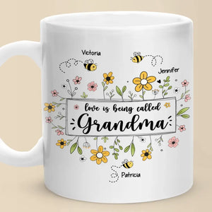 Tout le monde a besoin d'une maison pour vivre - Mug personnalisé pour la famille - Fête des Mères, cadeau pour maman, grand-mère