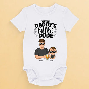 Le petit papa de papa - Body bébé personnalisé pour toute la famille - Cadeau de naissance, cadeau pour le premier papa