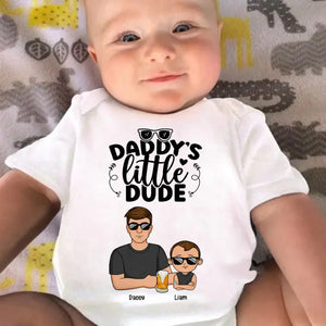 Le petit papa de papa - Body bébé personnalisé pour toute la famille - Cadeau de naissance, cadeau pour le premier papa