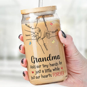 Le seul amour auquel je crois vraiment - Tasse en verre personnalisée pour la famille, tasse à café glacé - Fête des Mères, cadeau pour maman, grand-mère