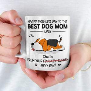 Cadeau spécial de votre petit compagnon à quatre pattes - Mug personnalisé pour chien - Fête des Mères, cadeau pour les propriétaires d'animaux et les amoureux des animaux